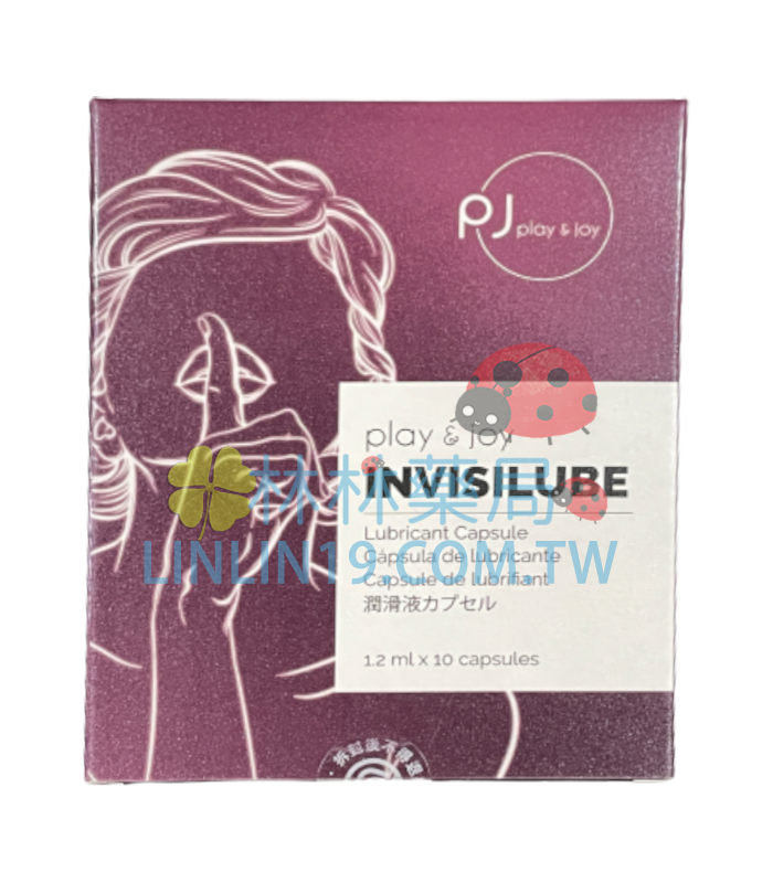 Play&Joy 隱形潤滑液膠囊丨提升敏感度丨增加愛液 英諾美生產